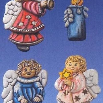Forma plastová - Andílci I.