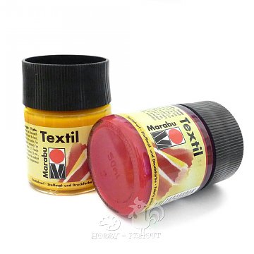 Barva 50 ml Marabu na světlý textil - sortiment: