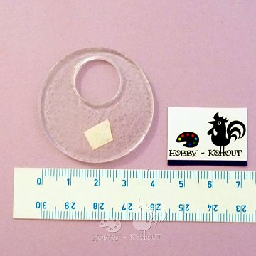 Sklíčka na šperky - KRUH 4 cm