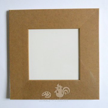 Rámeček MDF 27x27cm, lišta 6 cm