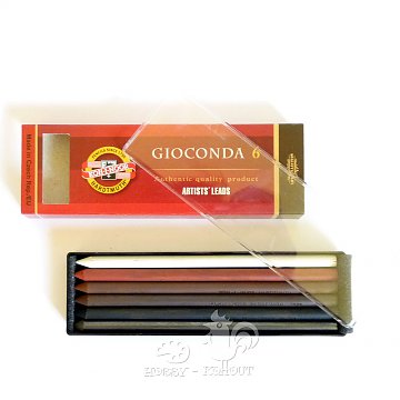 Umělecké tuhy směs 1 Gioconda - 6 ks