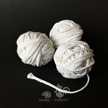 Knot na svíčky BW S36, š. 2,5 mm - návin 10 m