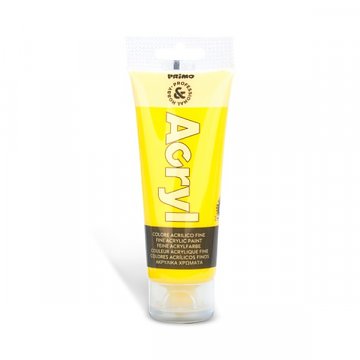 Akrylová barva Primo 75 ml - žlutá citron