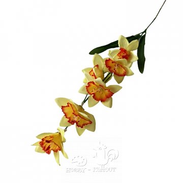 Dekorace - narcisky stonek 45 cm