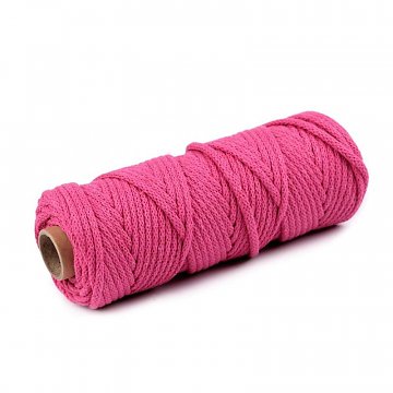 Dutinka šňůra pr. 5 mm, návin 50 m - růžová pink