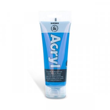 Akrylová barva Primo 75 ml - modrá cyan