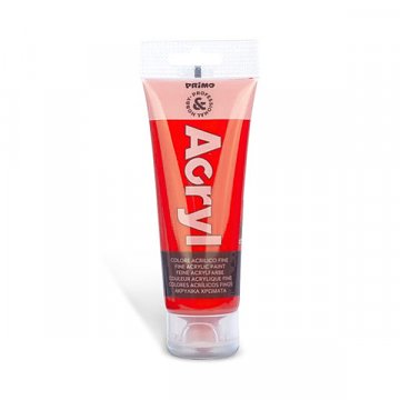 Akrylová barva Primo 75 ml - červená mák