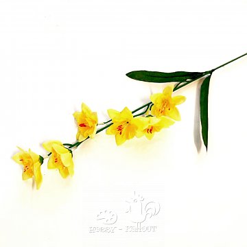 Dekorace - narcisky stonek 45 cm