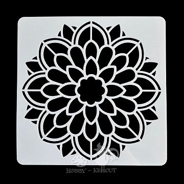 Šablony na malování: mandala malá