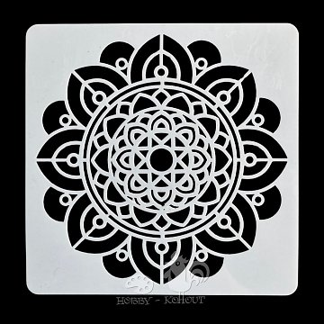 Šablony na malování: mandala