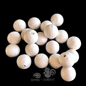 Vatové kuličky 3,6 cm 20 ks