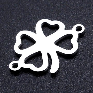CHIR přívěsek spojovací - čtyřlístek 19,5x14 mm