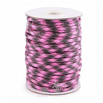Paracord š. 4 mm vzorovaný