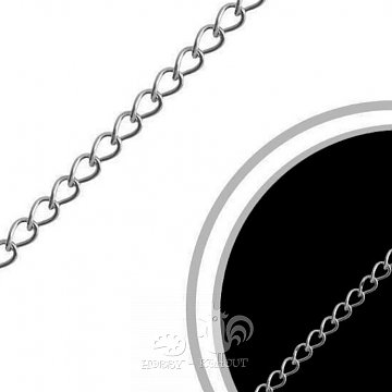 CHIR řetízek oko 4x3mm / 1m