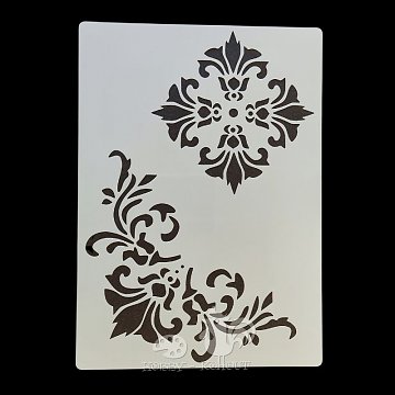 Šablony na malování: ornamenty 16x24 cm
