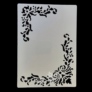 Šablony na malování: ornamenty 16x24 cm