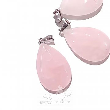 Přívěsek růženín 24x16 mm - 1 ks