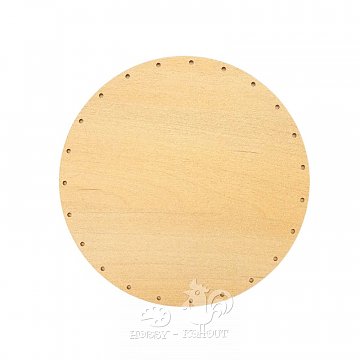 Podložka dno kruh 18 cm - dekor dřevo