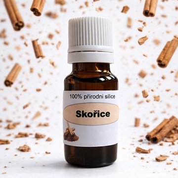 Vůně skořice 100% přírodní silice 10 ml