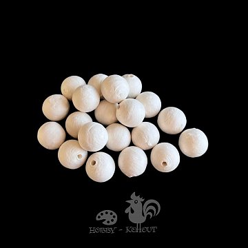 Vatové kuličky 1,6 cm - velké balení 100 ks