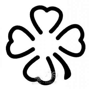 Raznice 3D Čtyřlístek 2,2 cm