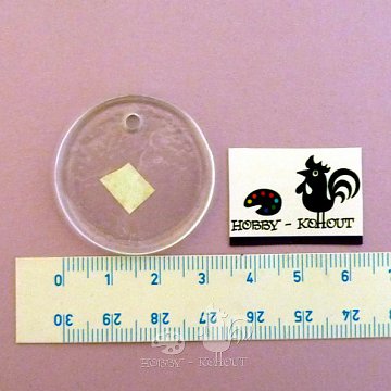 Sklíčka - KRUH 3 cm