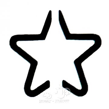 Raznice 3D Hvězdička 1,5 cm