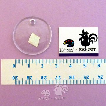 Sklíčka - KRUH 2,5 cm, doprodej