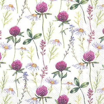 Ubrousek na decoupage - vzor 0708 jetel, louka doprodej