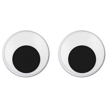 Oči kulaté 18 mm / 100 ks