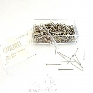 Špendlíky kovové 16 mm 20 g, poslední 1 balení