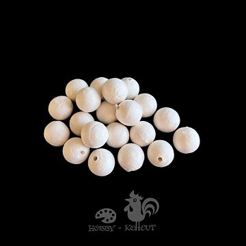 Vatové kuličky 1,2 cm - velké balení 100 ks