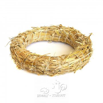 Věnec slámový 20 cm