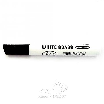 Popisovač stírací White Board na tabuli, zkosený hrot 1 - 5 mm