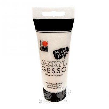 Akrylový šeps - Acryl Gesso bílé 100 ml