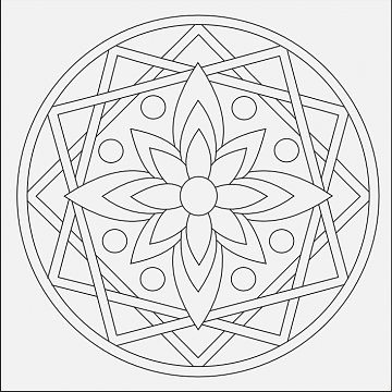 Mandala A 16x16 cm č. 3