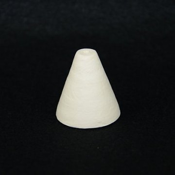 Vatové tělo kužel bílý 4,2 x 3,8 cm