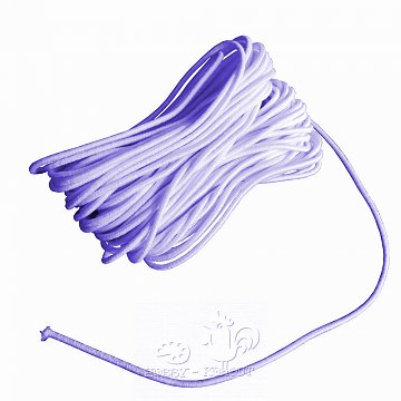 Klobouková guma 0,9 mm barevná / 10 m - sortiment: