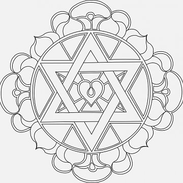 Mandala B 21x21 cm č. 24