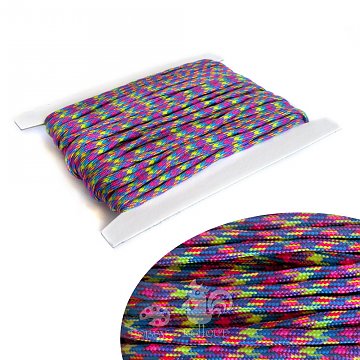 Paracord š. 4 mm vzorovaný 1 m
