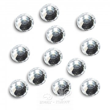 Nažehlovací kamínky crystal 24 ks / 4 mm