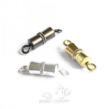 Zapínání šroubovací 10x4mm - zlaté