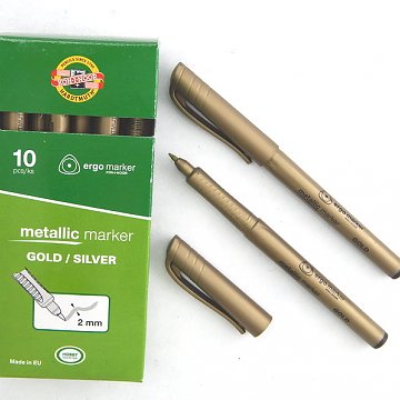 Popisovač metalický zlatý, doprodej