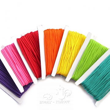 Paracord š. 4 mm - metráž 1 m sortiment: