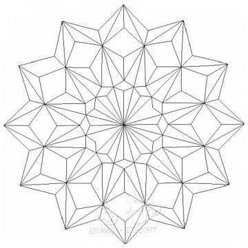 Mandala A 16x16 cm č. 66
