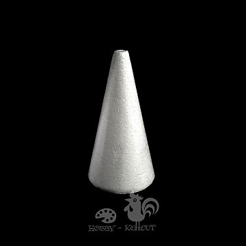 Kužel polystyren 15 cm