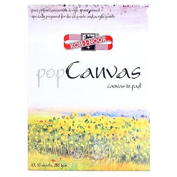 Blok Canvas 10 listů s plátnem A3&nbsp;