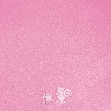 Mechová guma 30 x 40 cm růžová se třpytkami