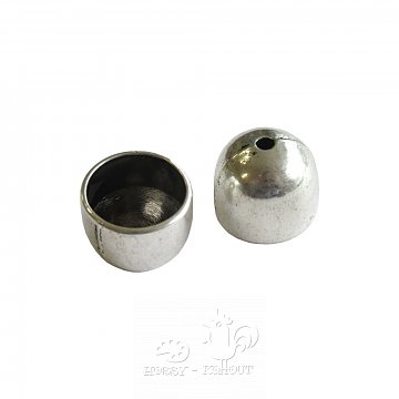 Kaplík 15x15x13mm kulatý velký 1 ks