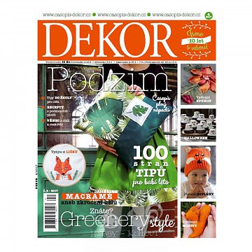 Časopis DEKOR Podzim 2017